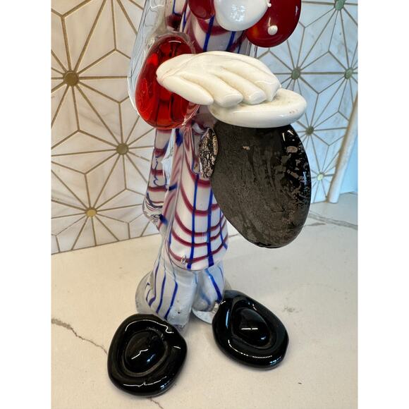 Murano‎ Hand-Blown Art Glass Clown - Picture 6 of 6